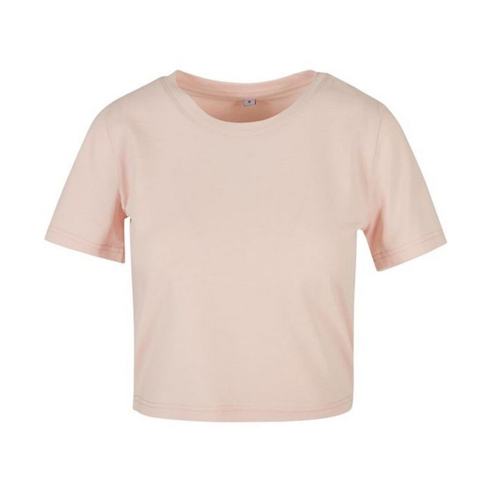 Build Your Brand Womens/Ladies Crop Top / Pink